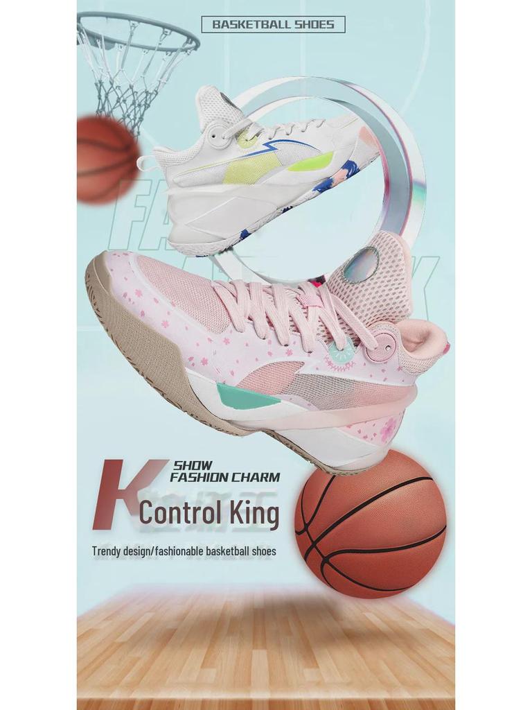 Sonic 10 Unisex Mesh Breathable Shock-Absorbing Basketball Shoes - Soft-Soled, Wear-Resistant, Ideal for Sports and Actual Combat.