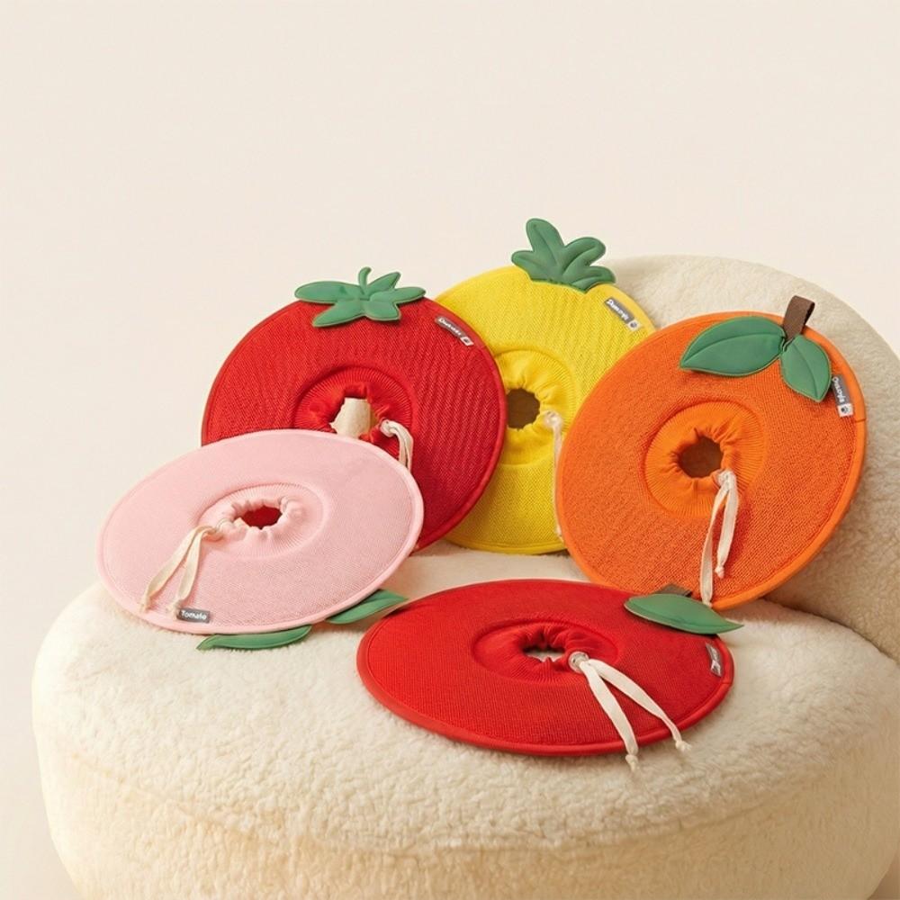 Anti-licking Fruit Shape Kitty Recovery Collar Soft Dog Protective Neck Cone  Stop Licking