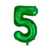 32-Inch US Number Birthday Party Balloons - Individual Aluminum Film