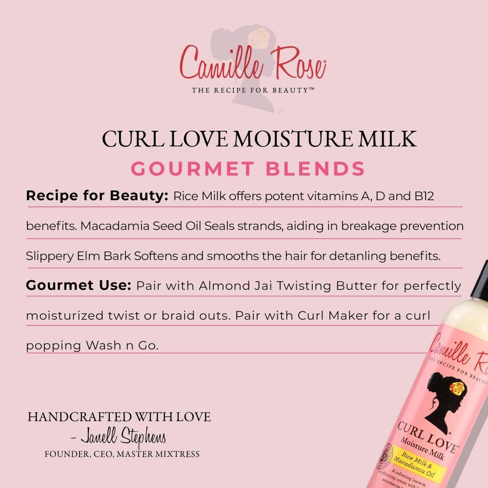 Camille Rose Curl Love Moisture Milk 8,0 унций