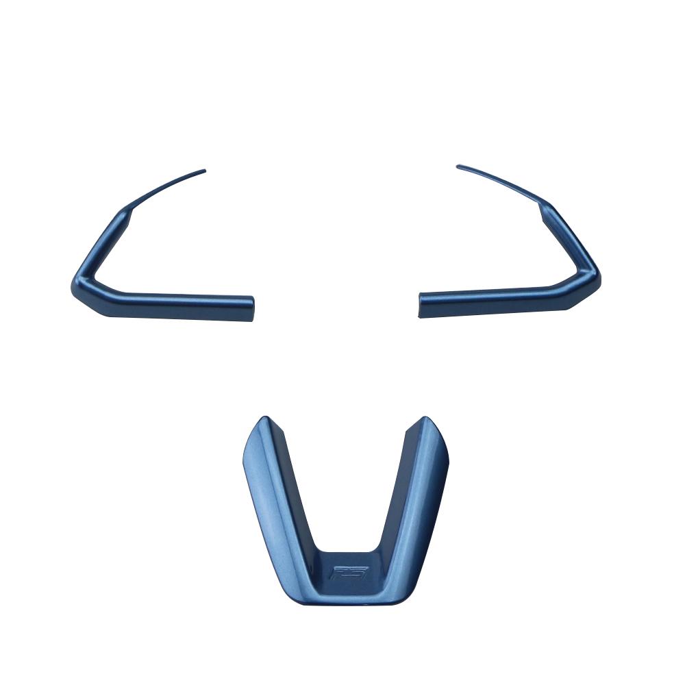 Накладка на руль автомобиля, 3 шт., наклейка для Mazda 2 3 6 Demio CX3 CX-3 CX-5 CX5 CX7 CX9 Axela ATENZA 2017-