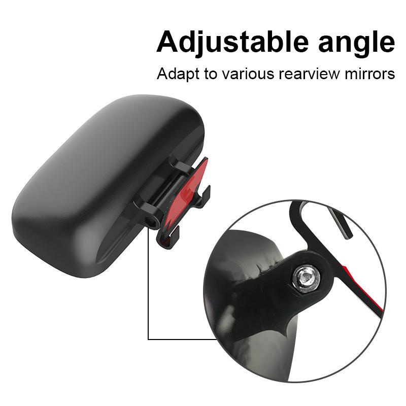 Регулируемое широкое выпуклое автомобильное зеркало для улучшения видимости слепых зон и безопасности