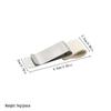 Multifunctional Metal Wallet with Leather Journal and Pen Clip Notebook
