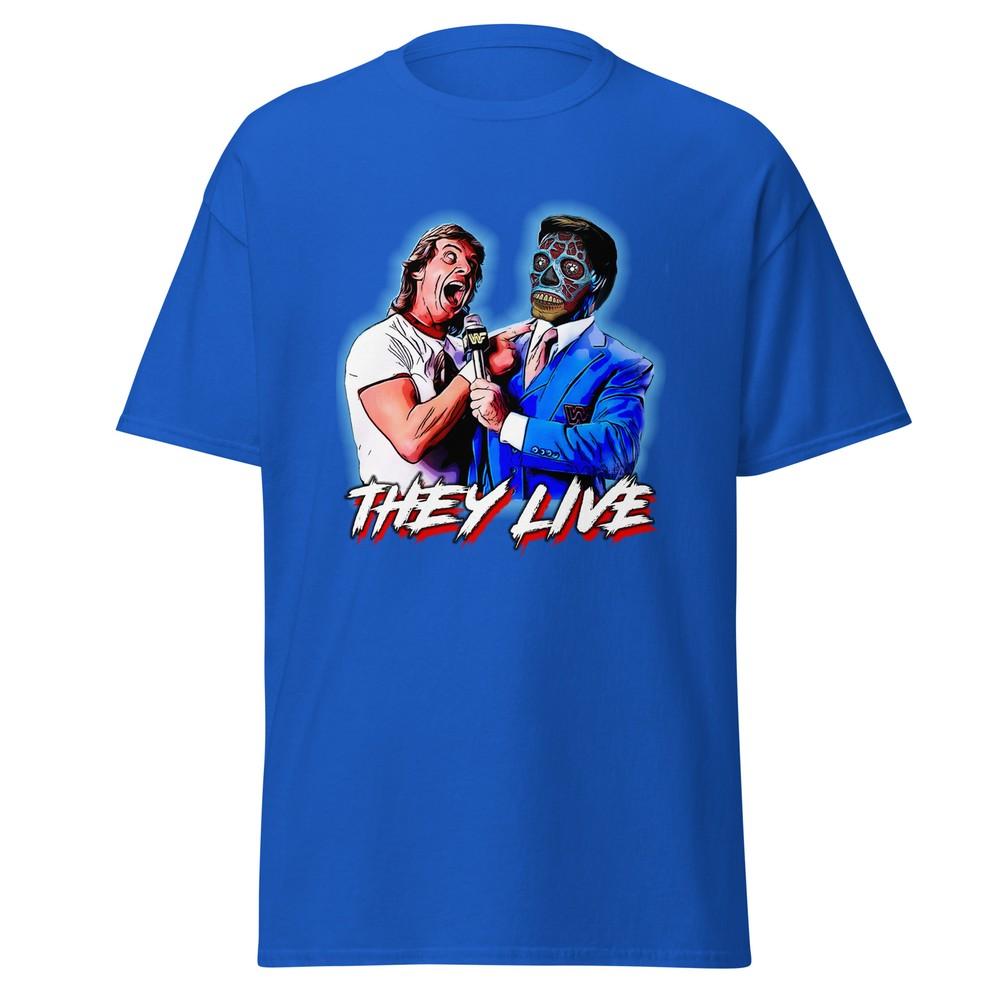 Roddy Piper vs. They Live T-ShirtUnmask the Truth and Fight the Aliens Unisex T-Shirt