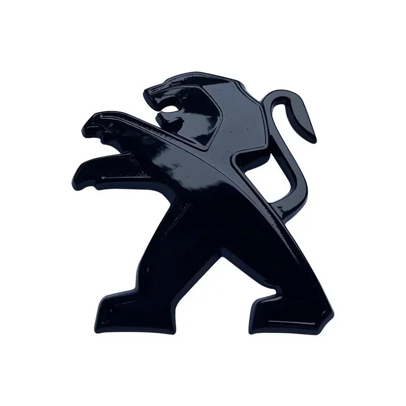 GLZU2 Для Peugeot 307 107 207 407 408 308 206 406 507 508 1008 5008 3008 Наклейка Металлический Передний Значок Автомобиля Значок Заднего Багажника Декорация
