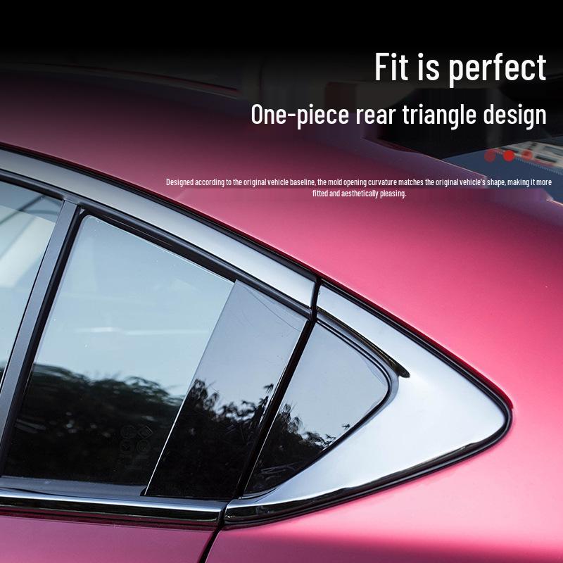 Black Titanium Window Trim for Mazda Atenza 2014-2021