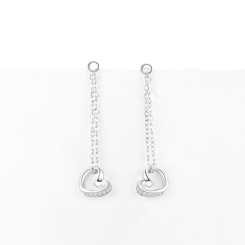 Earrings  Love Tassel Earrings Simple and Simple New Korean Version