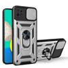 For Samsung Phone Case Galaxy M32 Slide Camera Lens Phone Cases For Samsung Galaxy M32 M 32 4g 5g Shockproof Military Grade Armor Ring Stand Cover