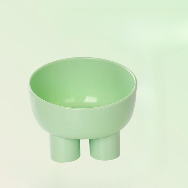 Высокая миска для кошек в скандинавском стиле с наклонной мультяшной защитой от опрокидывания, миска для домашних животных, миска для кошек и собак, миска для еды