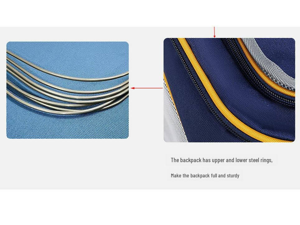 Дышащий рюкзак для домашних животных с двумя плечами - большая вместительная сумка из ткани Оксфорд для кошек и собак