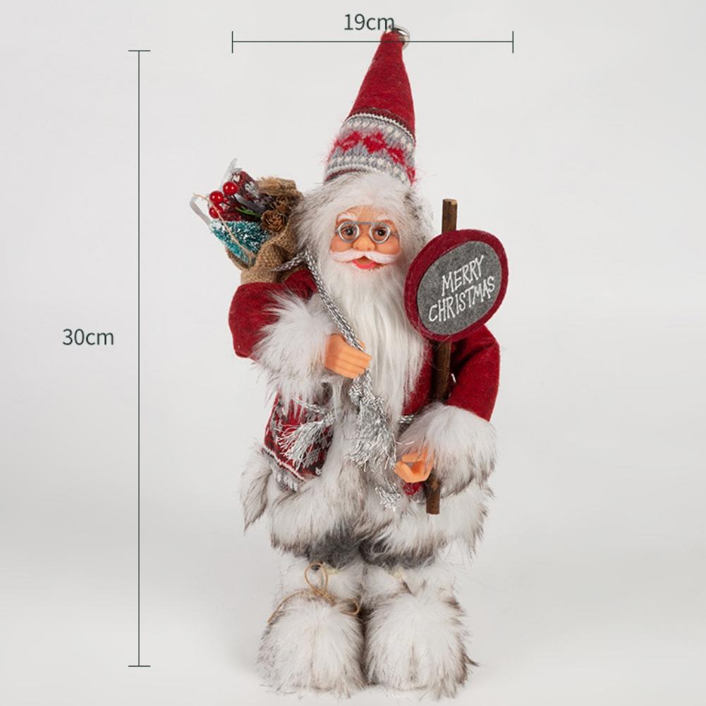 Big Santa Claus Doll for Christmas Tree Ornaments Merry Christmas Decorations For Home Xmas Navidad Gifts New Year