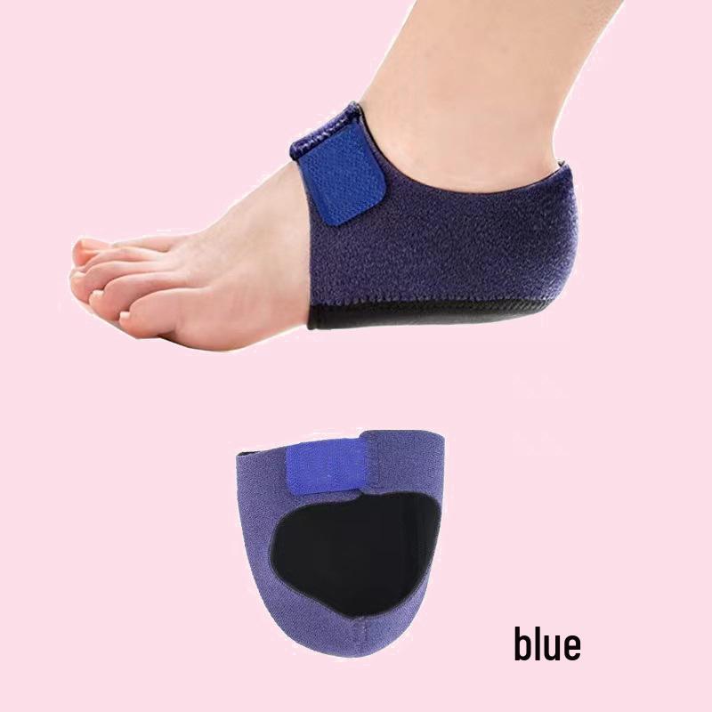 Silicone Heel Protector with Shock Absorption & Anti-Crack Gel Arch Support