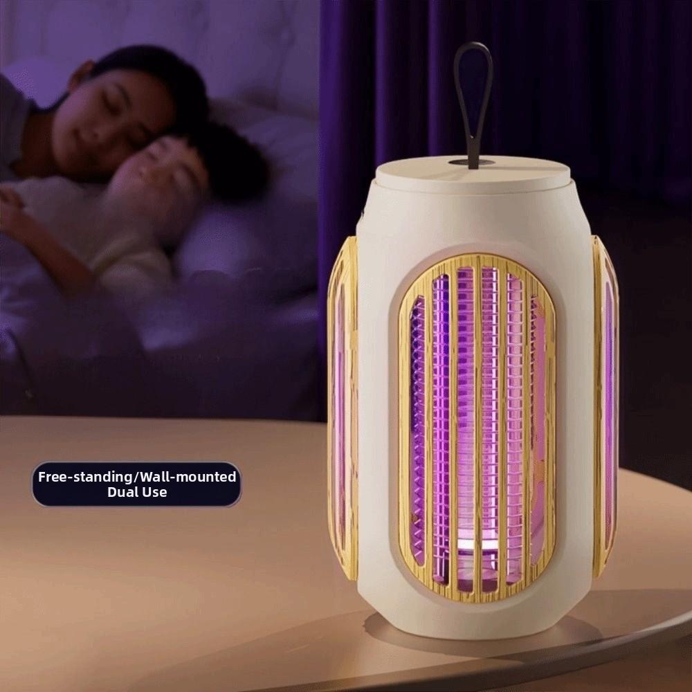 Cordless Shock Bug Zapper USB Charging Insect Fly Trap Effective Electric Mosquito Lamp Garden