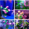 for Fish Tank Decor Beautiful Plasitc Water Grass Artificial Lotus Lotus Ornaments Aquatic Flower