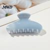 Gentle Pastel Hair Clip Back Head Claw, Macaron Color Shower Clip, Smooth Surface Large Long Claw Anti-Slip Teeth Accessory for Buns Commuting Travel