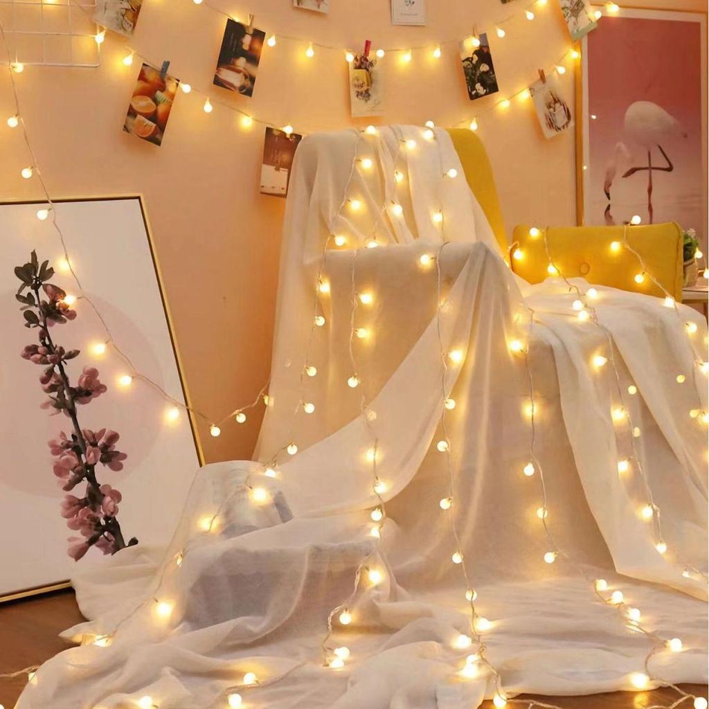 Solar LED Twinkling Star String Lights for Outdoor Camping, Tent, and Scene Arrangement Atmosphere.