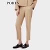 PORTS Women's Spring/Summer Slit Ankle Casual Pants