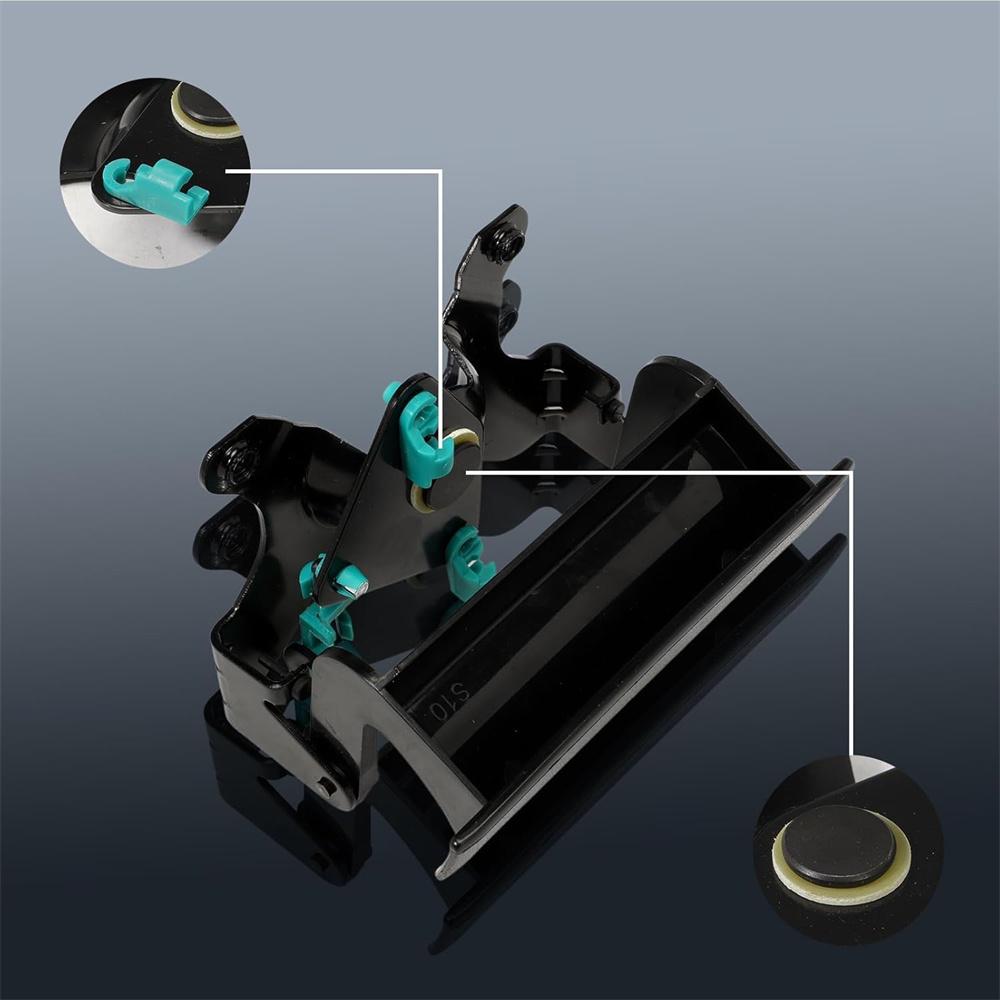РУЧКА ЗАДНЕГО БОРТА ГРУЗОВИКА С НАКЛАДКОЙ ЧЕРНАЯ ДЛЯ CHEVROLET S10 1994-2004