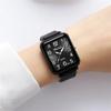 Watches for Women Rectangle Digital Watch Simple Women Quartz Wrist Watch Silicone Strap Lady Clock