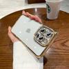 Роскошный силиконовый чехол Apple 17 Pro Max со стразами для женщин - Модный, с полным покрытием для iPhone 15