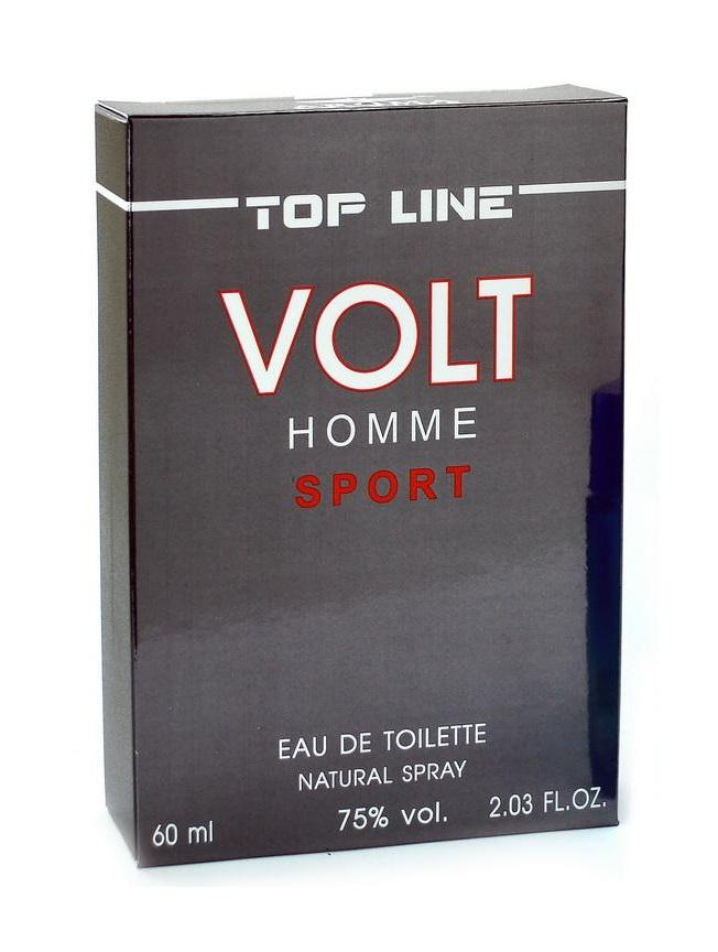 Туалетная вода VOLT Homme Sport для мужчин, Top Line