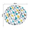 Coarse Cloth Round Style Cotton And Linen Style Seat Cushion Home Circular Cushion Japanese Style Futon Cushion Decoration
