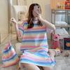 Korean Version of Pajamas, Nightdress, Short-sleeved Home Service Suit, Student Cute Plus Size