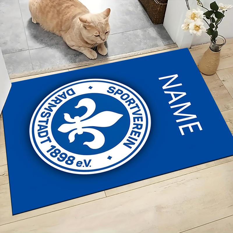 Custom Name Juventus Crest Carpet Rug Customizable Soft Washable Anti-Slip Home Living Room Sofa Mats Personalized Rug. 0909229