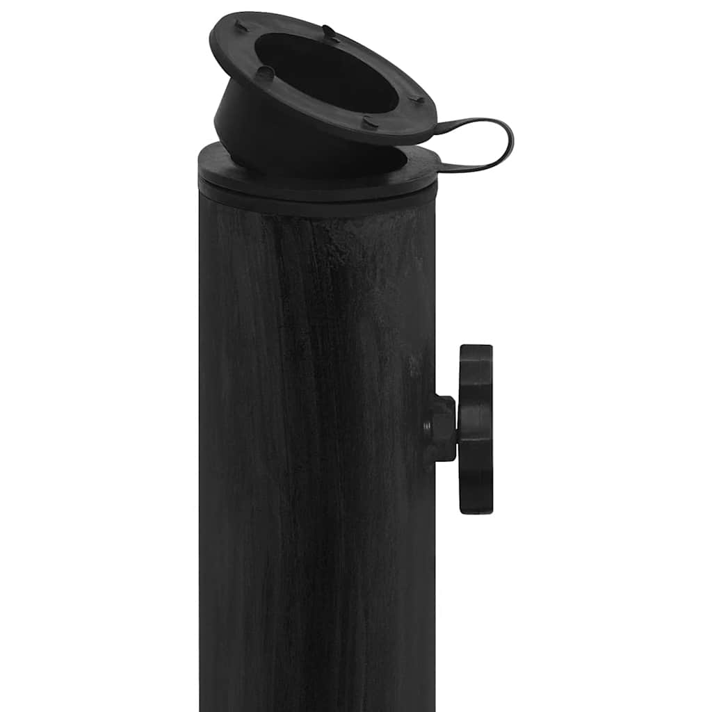 Vidaxl Podstawa Pod Parasol, Czarna, 44X44X31 Cm, Żeliwo