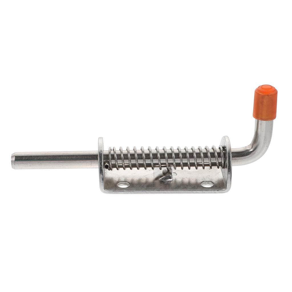 1 шт. Прочный сдвижной засов из нержавеющей стали, защелка для ворот, подпружинный замок для двери, для забора, шкафа, холодильника, безопасности