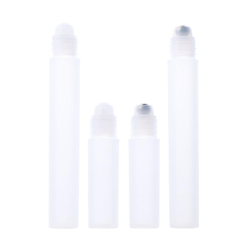 5/8/10 мл пустой флакон для духов в рулоне с шариком на пластике из нержавеющей стали контейнер для жидкостей и масла многоразовые держатели для бутылок