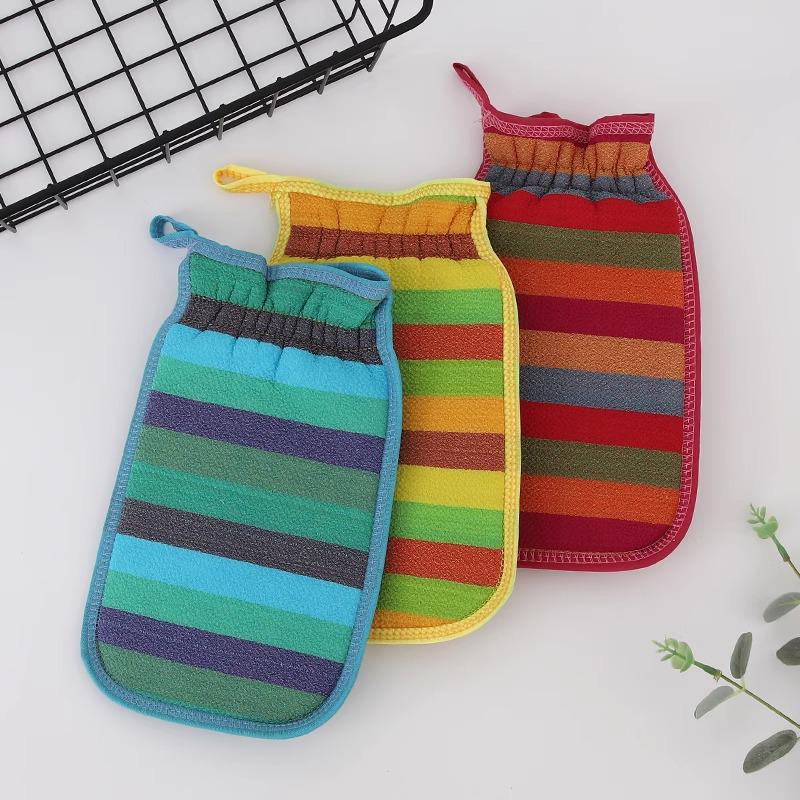 Унисекс Средне-жесткие Отшелушивающие Перчатки для Ванны и Спины - Нежные для Кожи