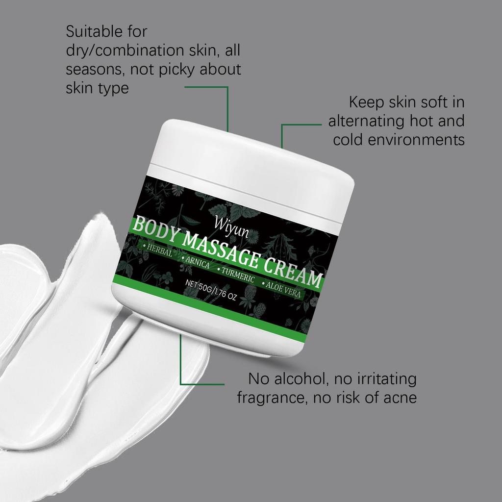 Травяной увлажняющий крем для тела Фитолакка Успокаивающий питательный крем Улучшает тусклость Осветляет Массажная процедура