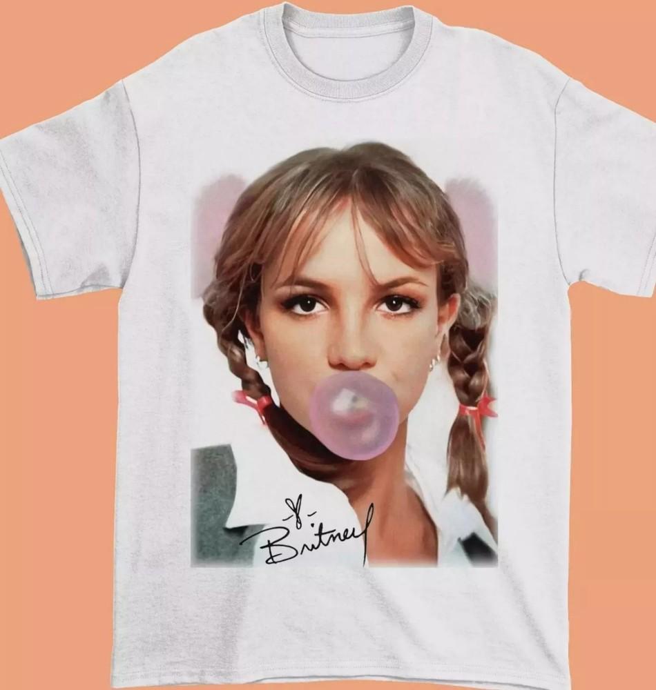 Новая футболка Britney Spears Band Подарок для фаната Белый S-2345XL Унисекс Футболка Унисекс Футболка