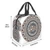 Fiji Bula Kesakesa Design Insulated Lunch Bag for Women Office Cooler Thermal Food Box Tote Portable Lunch Boxes Container