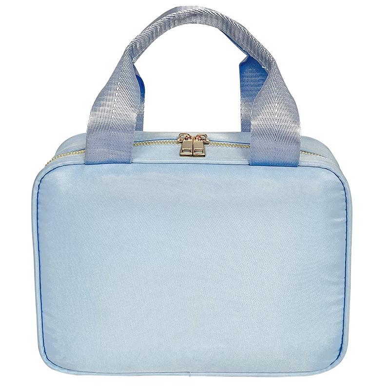 Foldable Waterproof Nylon Lunch Bag with Insulated Aluminum Foil for Kids