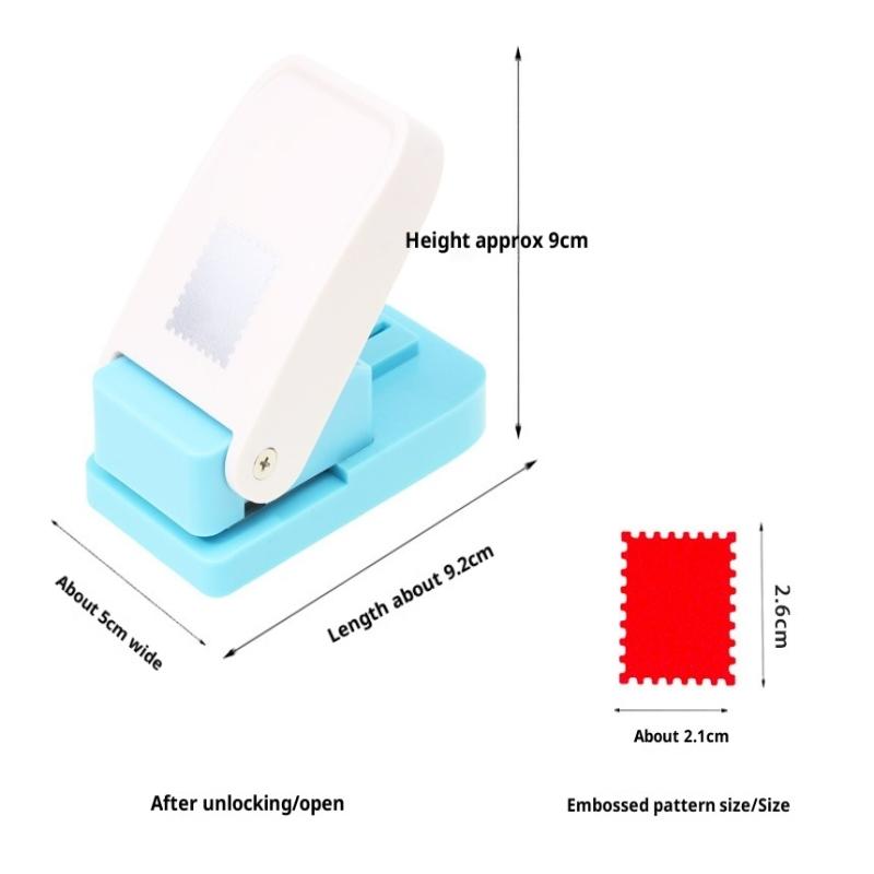 Прямоугольный штамп-пуансон рычажного действия для бумажного творчества, скрапбукинга, инструмент для пробивания различных материалов