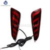 Car Flashing Multi-function Reflector Lamp For Toyota C-HR CHR 2016 - 2020 Rear Fog Lamp Light Rear Running Light Brake Light