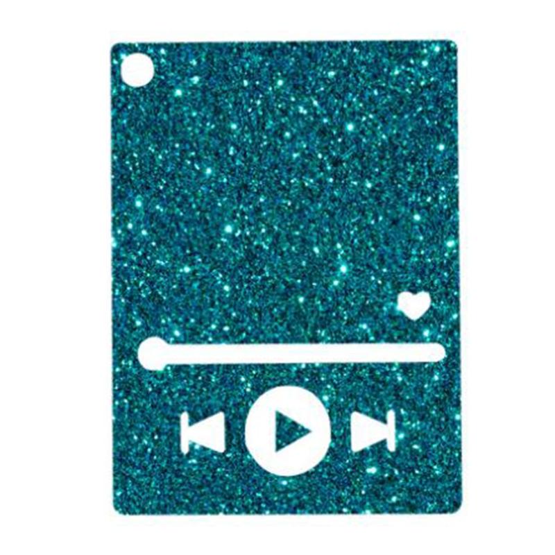 Glossy Resin Player Mold Epoxy Craft Keychain UV Resin Mold Music Player Silicone Mould Crafts Mold