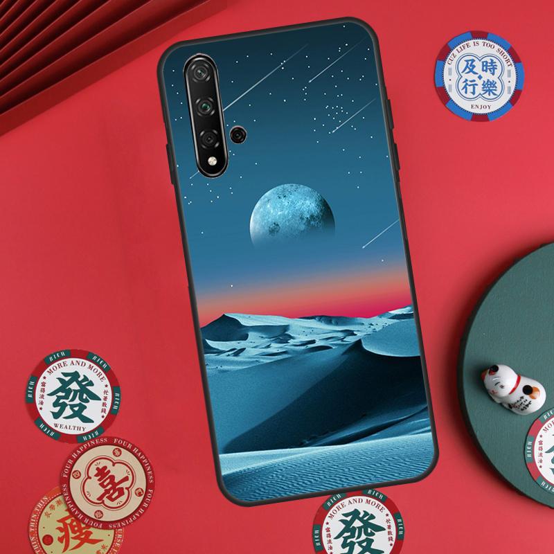 Луна Звезды Космос Для Huawei Nova 5T 10 9 SE 7i 8i 11i 12i Y73 Y90 Y70 Y72 Y61 Y91 P60 Pro P30 P40 Lite Чехол