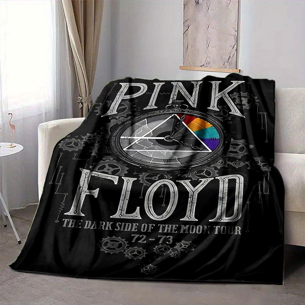 1pc Pink Floyd Blanket Soft All Season Throw with Vibrant Design, Perfect for Home, Travel, and Gifts, Ideal for Naps and Camping