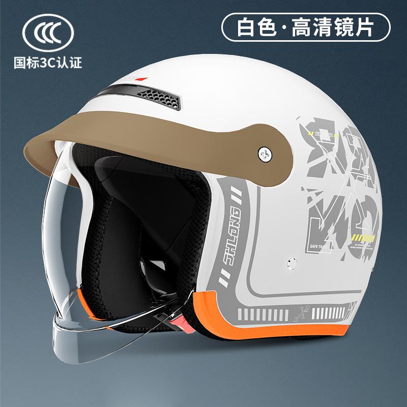 Electric bike helmet for men and women, all-season use in autumn and winter, fog protection and warm electric bike safety helmets