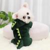 Cute Soft Warm Pet Cat Dog Clothes Dragon Costume Jumpsuits Clothing for Small Dogs Hoodies Pajamas Fleece Coat Jacket Chihuahua