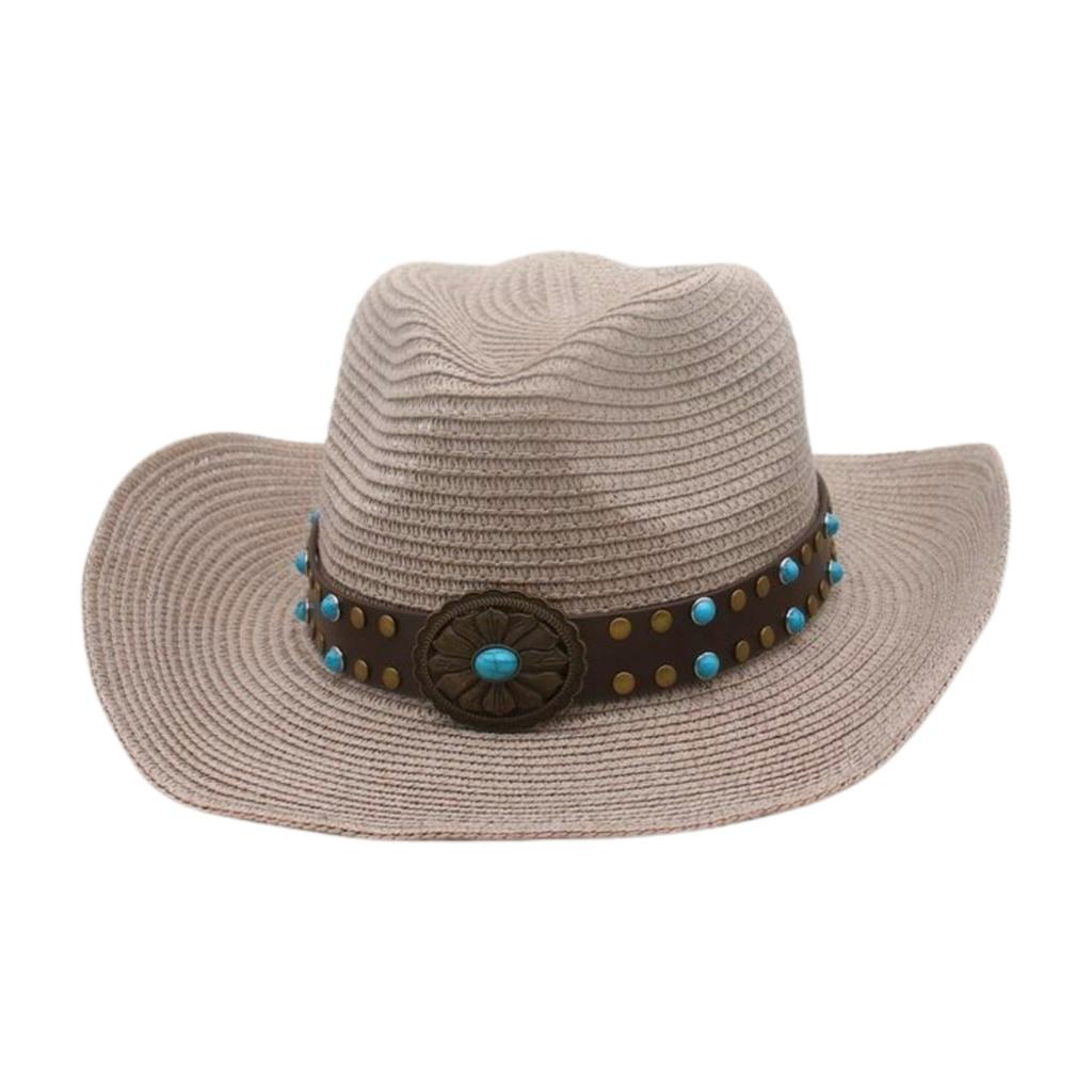 Западная ковбойская шляпа Знаменитая Ветряная Пляжная Дорожная Соломенная Шляпа Ручной Работы Дышащая Соломенная Шляпа