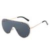 Rivet Frog-Shaped Oversized Avant-garde Metal Sunglasses (2022 Trend)