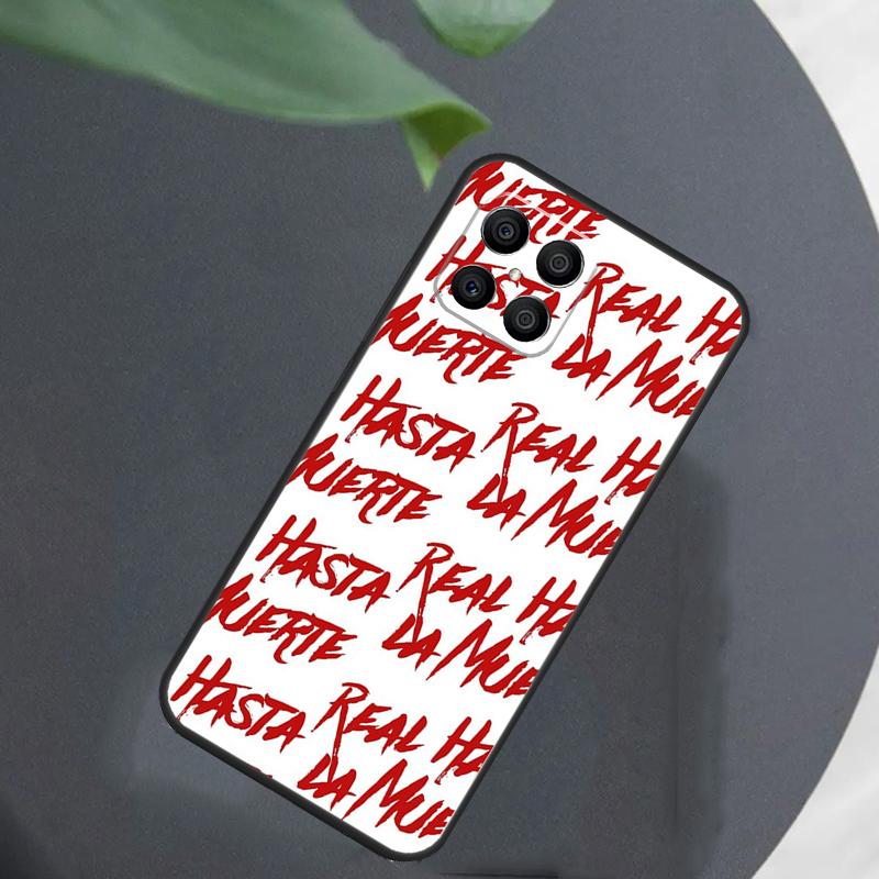 Чехол Anuel AA Real Hasta La Muerte для Honor Magic 7 Lite 6 5 Pro Чехол для Honor 200 400 50 70 90 X9 X8a X8b X9a X9b X9c