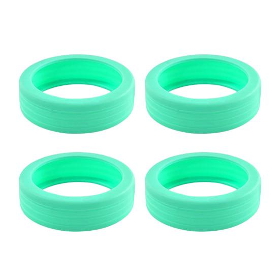 Силиконовые чехлы на колеса для чемоданов-спиннеров - Шумостойкие и износостойкие протекторы для роликов разных цветов