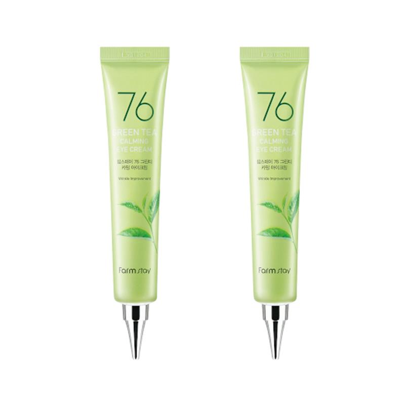 FARM STAY 76 Зеленый чай Успокаивающий крем для кожи вокруг глаз 45 мл (3 варианта)