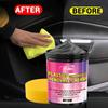 Plastic Coating Renewal Paste, Interior Seat Blackening Maintenance Cream, Tire Gloss Restoration Wax, Repair Aging, Fading