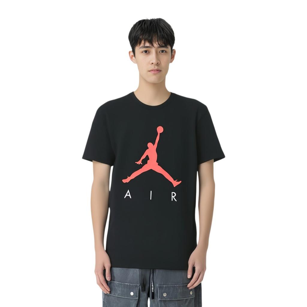 Jordan Set-in Sleeve T-Shirt Men's Black Red AV8451-010
